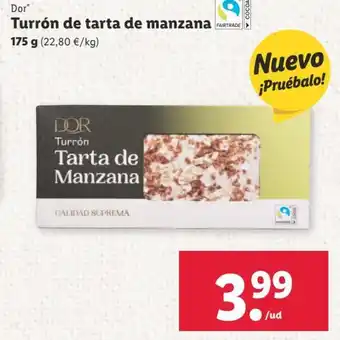 Turrón de Tarta de Manzana