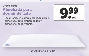 Lidl Almohada Para Dormir de Lado oferta