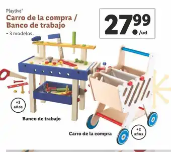 Lidl carro de la Compra / Banco De Trabajo oferta