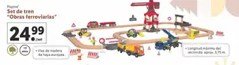 Lidl Set de Tren "Obras Ferroviarias" oferta