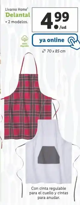 Lidl Delantal oferta