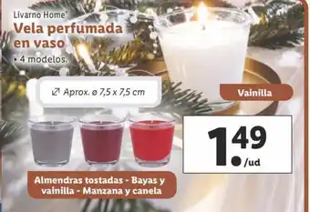 Lidl Vela Perfumada en Vaso oferta