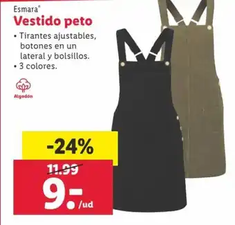 Lidl Vestido Peto oferta