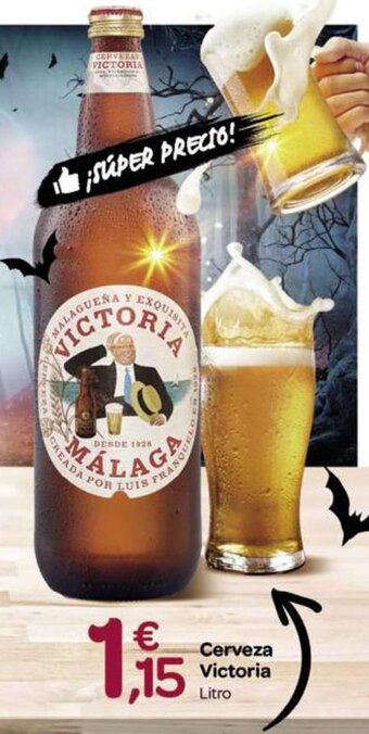 Supermercados El Jamón Cerveza Victoria oferta