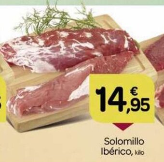 Supermercados El Jamón Solomillo Ibérico oferta
