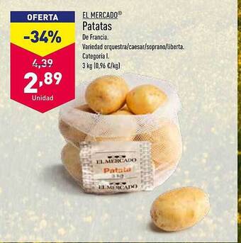 ALDI El mercado patatas oferta