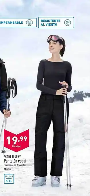 ALDI Active touch pantalón esqui oferta