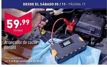ALDI Arrancador de coche portátil oferta