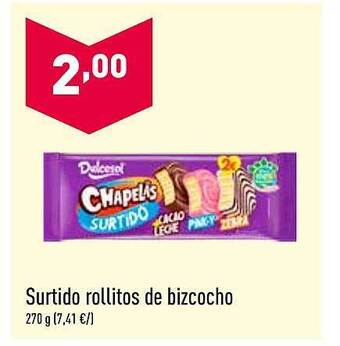 ALDI Surtido rollitos de bizcocho oferta
