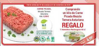 Masymas Carne picada mezcla ternera asturiana oferta
