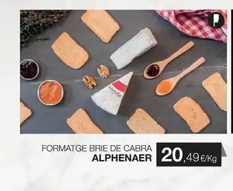 Plusfresc Formatge brie de cabra alphenaer oferta