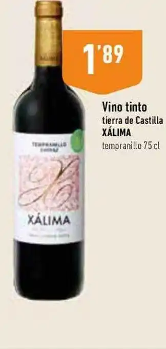 Supermercados Deza Vino tinto tierra de castilla xálima oferta