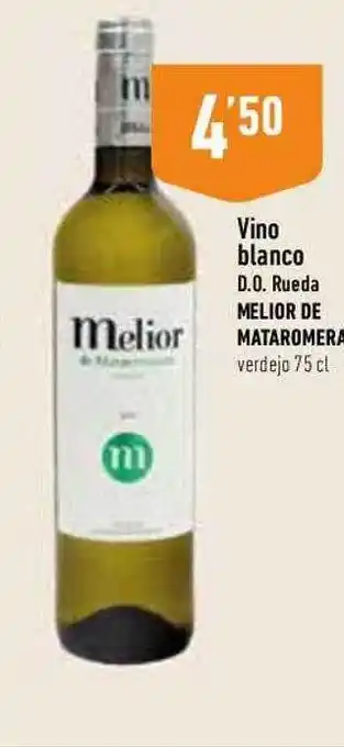 Supermercados Deza Vino blanco d.o rueda melior de mataromera oferta