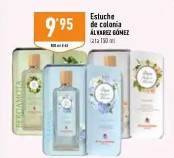 Estuche de colonia álvarez gómez