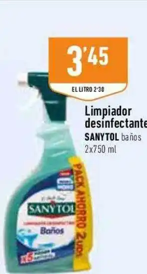 Supermercados Deza Limpiador desinfectante sanytol oferta