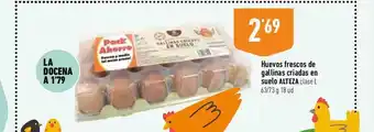 Supermercados Deza Huevos frescos de gallinas criadas en suelo alteza oferta