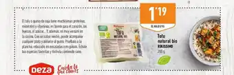 Supermercados Deza Tofu natural bio rikissimo oferta