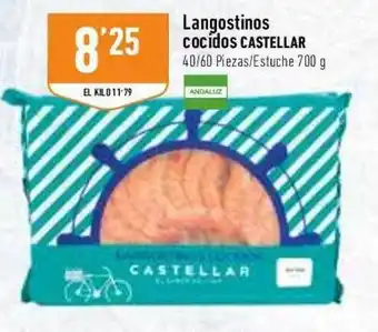 Supermercados Deza Langostinos cocido castellar oferta