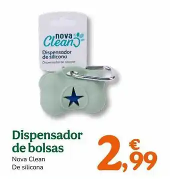 TiendAnimal Dispensador de bolsas nova clean de silicona oferta