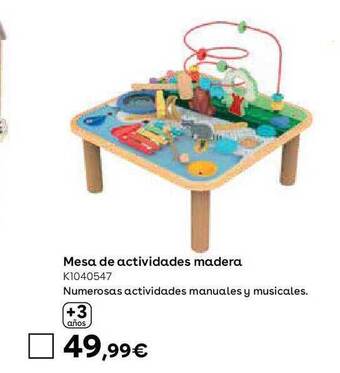 ToysRus Mesa de actividades madera oferta