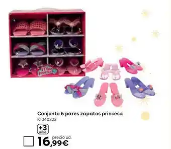 ToysRus Conjunto 6 pares zapatos princesa oferta