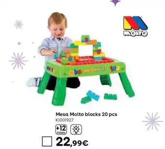 ToysRus Mesa molto blocks 20 pcs oferta