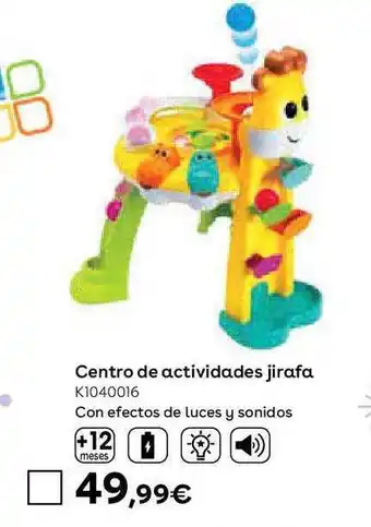 ToysRus Centro de actividades jirafa oferta