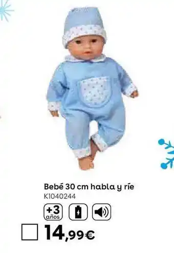 ToysRus Bebé 30cm habla y ríe oferta