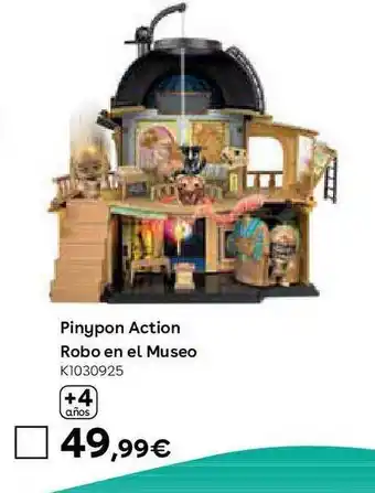 ToysRus Pinypon action robo en el museo oferta
