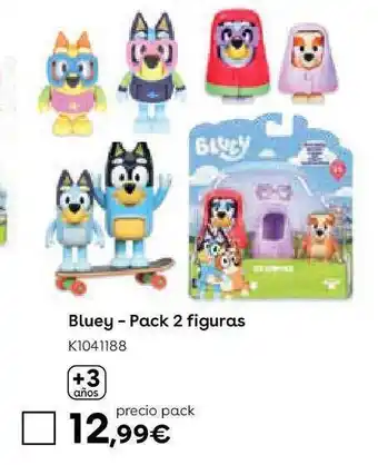 ToysRus Bluey - pack 2 figuras oferta