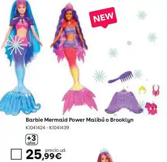 ToysRus Barbie mermaid power malibú o brooklyn oferta