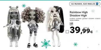 ToysRus Rainbow high shadow high oferta