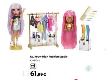 ToysRus Rainbow high fashion studio oferta
