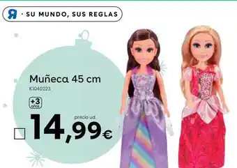 ToysRus Muñeca 45cm oferta