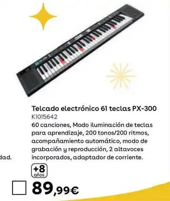 ToysRus Teclado electrónico 61 teclas px-300 oferta