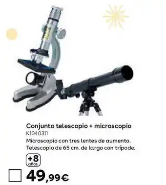 ToysRus Conjunto telescopio + microscopio oferta