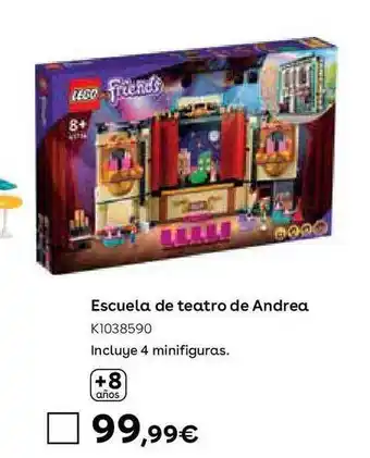 ToysRus Lego friends escuela de teatro de andrea oferta