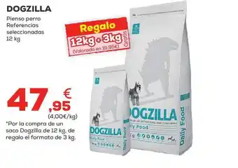 Kiwoko Dogzilla pienso perro referencias seeleccionadas oferta