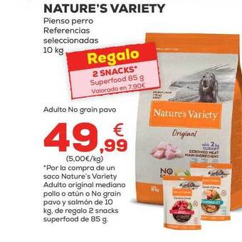 Kiwoko Nature's variety pienso perro oferta