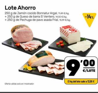 AhorraMas Lote ahorro oferta