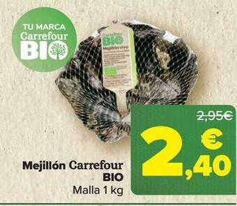 Carrefour Mejillón carrefour bio malla oferta