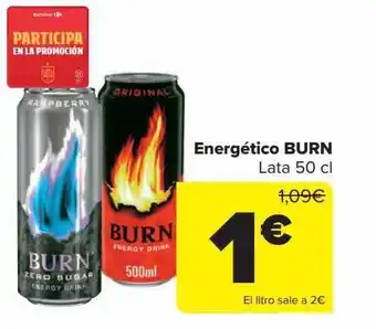 Carrefour Energético burn lata oferta