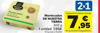 Carrefour Mantecados de nuestra tierra oferta