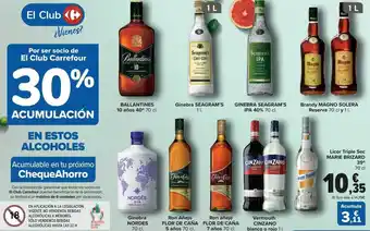 Carrefour Licor triple sec marie brizard 39° oferta