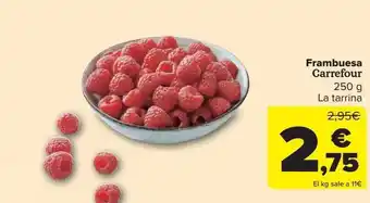 Carrefour Frambuesa carrefour la tarrina oferta
