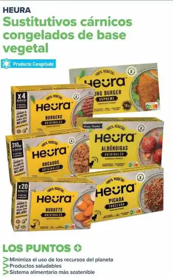 Carrefour Heura sustítutivos cárnicos conglado de base vegeal oferta