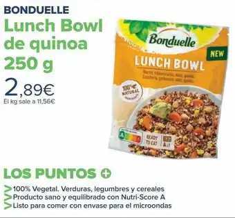 Carrefour Bonduelle lunch bowl de quinoa oferta