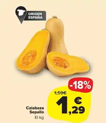 Carrefour Market Calabaza sepallo oferta