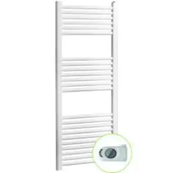 Brico Depôt Radiador toallero digital kronos blanco 600 w inerzia oferta