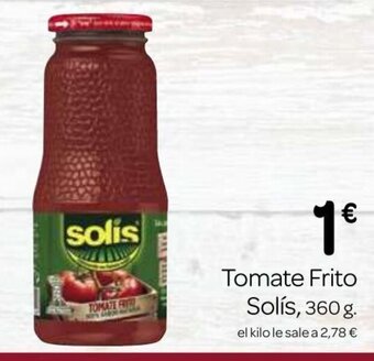 Supermercados El Jamón Tomate Frito Solís oferta